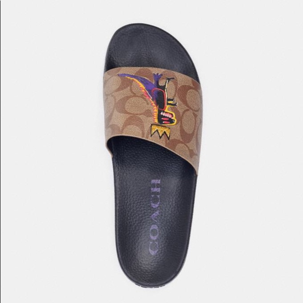 Coach x Jean-Michel Basquiat Slide - Picture 3 of 6